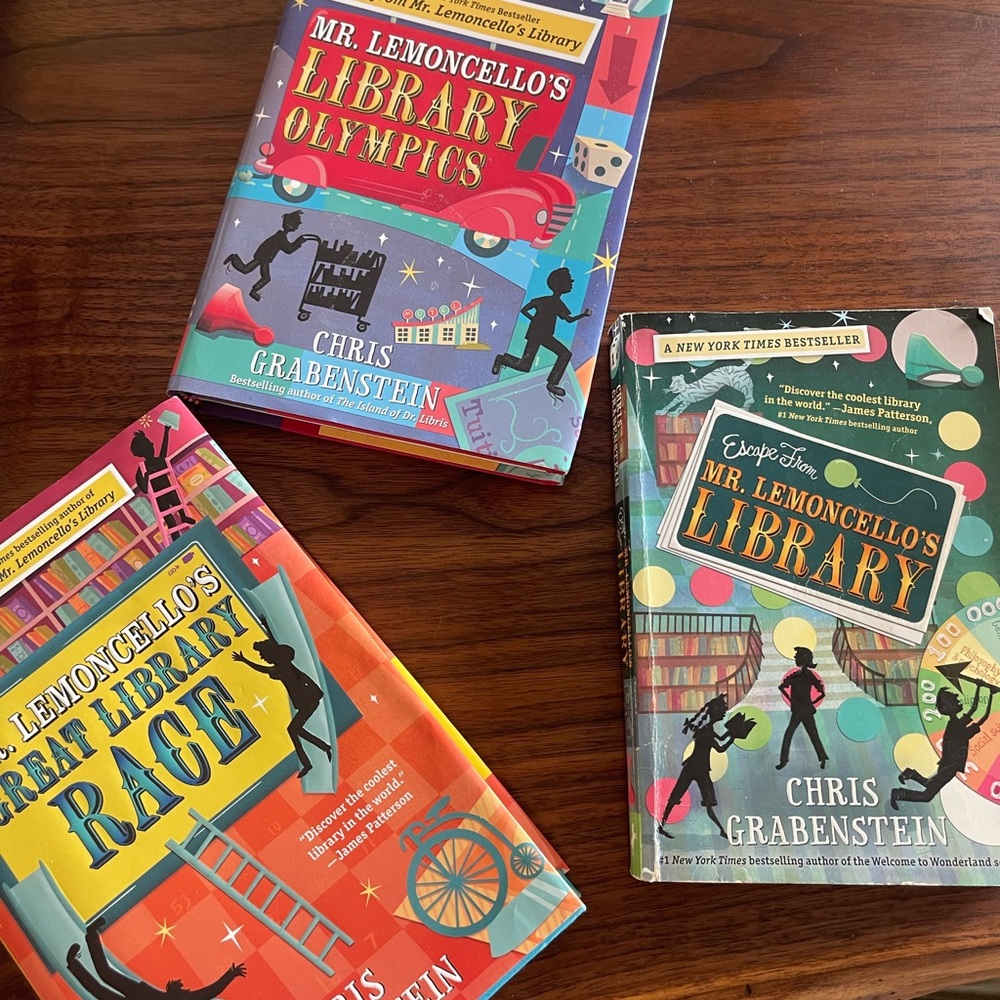 Mr. Lemoncello's Library Book Set - Multicolor